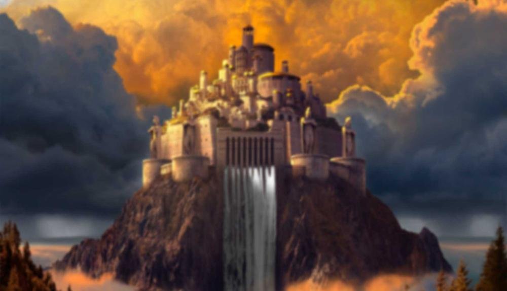 Game Background for 1 Reel Demi God II by Spinomenal