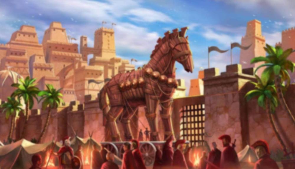 Game Background for 12 Trojan Mysteries by YGGDRASIL