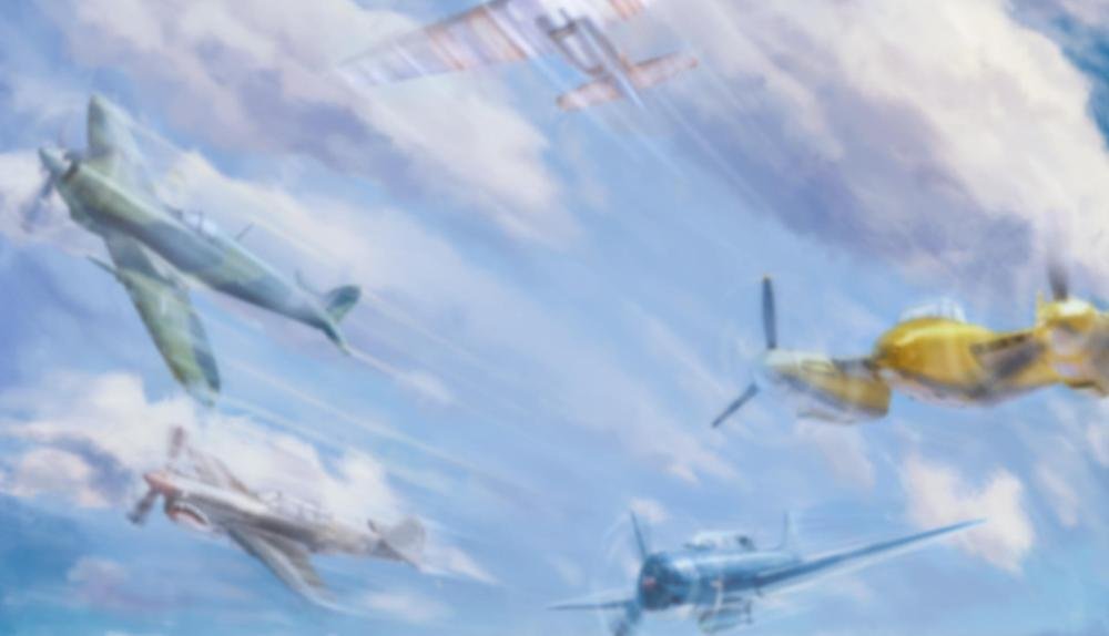 Game Background for 1942 Sky Warrior by Redtiger
