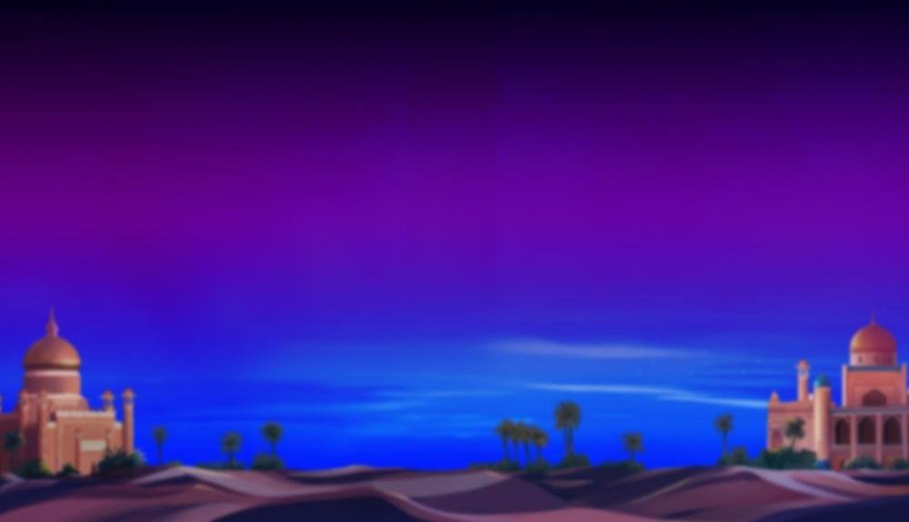 Game Background for 3 Genie Wishes by Pragmatic Play