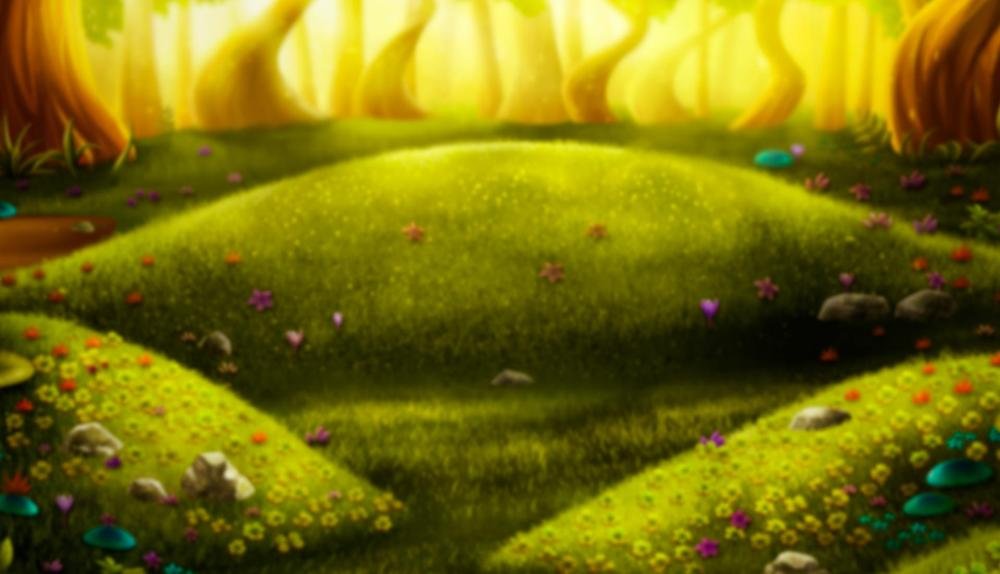 Game Background for 3 Lucky Rainbows by SpinPlay Games