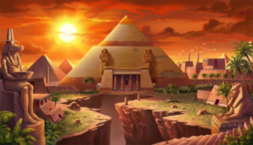 Game Background for 4 Secret Pyramids by 4 The Player