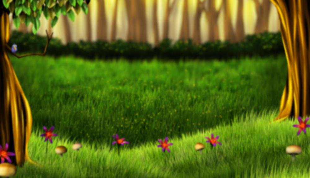Game Background for 7 Lucky Dwarfs by Leander