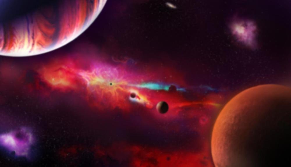 Game Background for 9 Planet Shockers by Boldplay