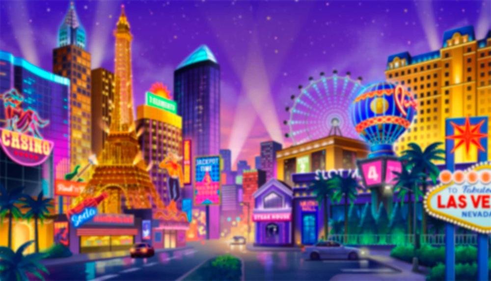 Game Background for 9k Kong In Vegas by 4 The Player