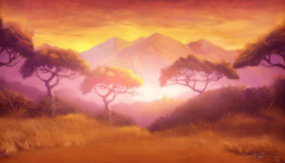 Game Background for African King: Hold 'n' Link by NetGame