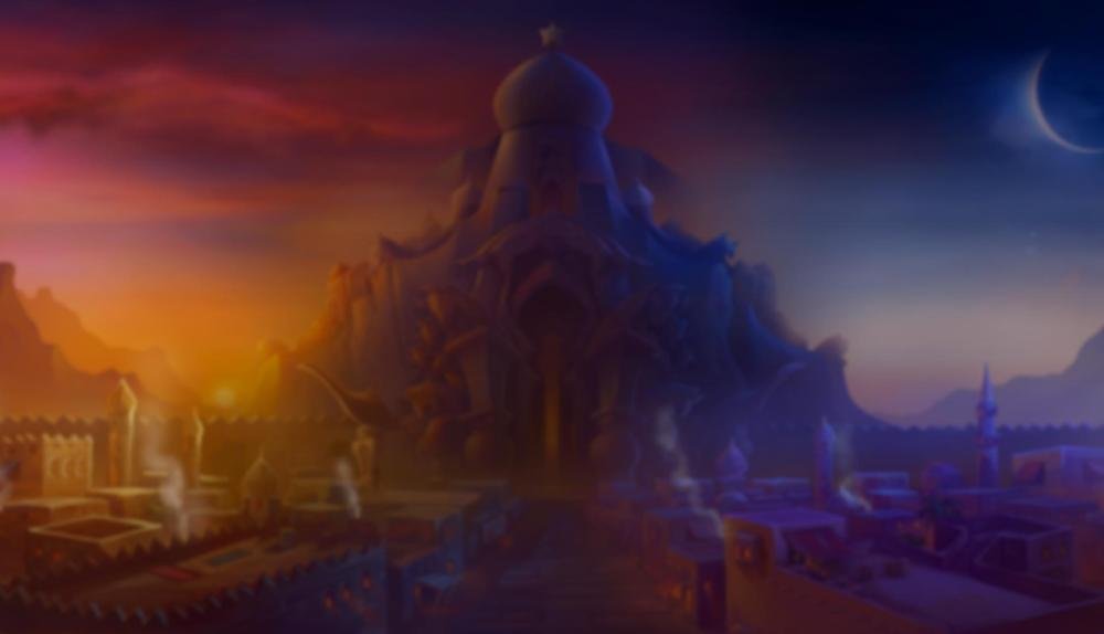 Game Background for Aladdin and the Sorcerer by Pragmatic Play