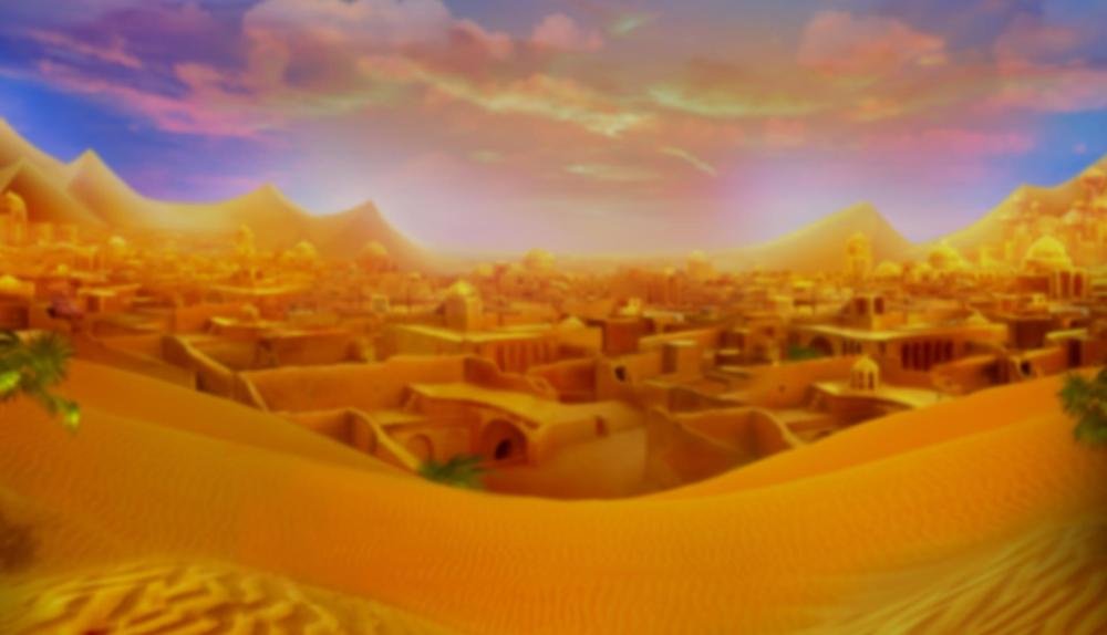 Game Background for Ali Baba's Riches by Gameart