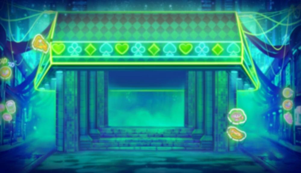 Game Background for Alice and the Mad Respin Party by Ruby Play