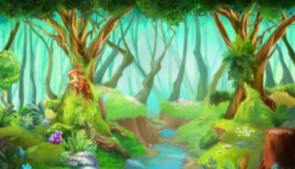 Game Background for Alice in WildLand by SpinPlay Games