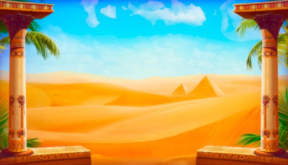 Game Background for Ancient Pharaoh by Ruby Play