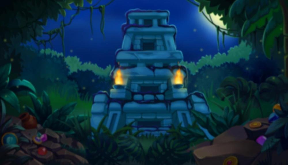 Game Background for Ancient Temple Gems by Belatra