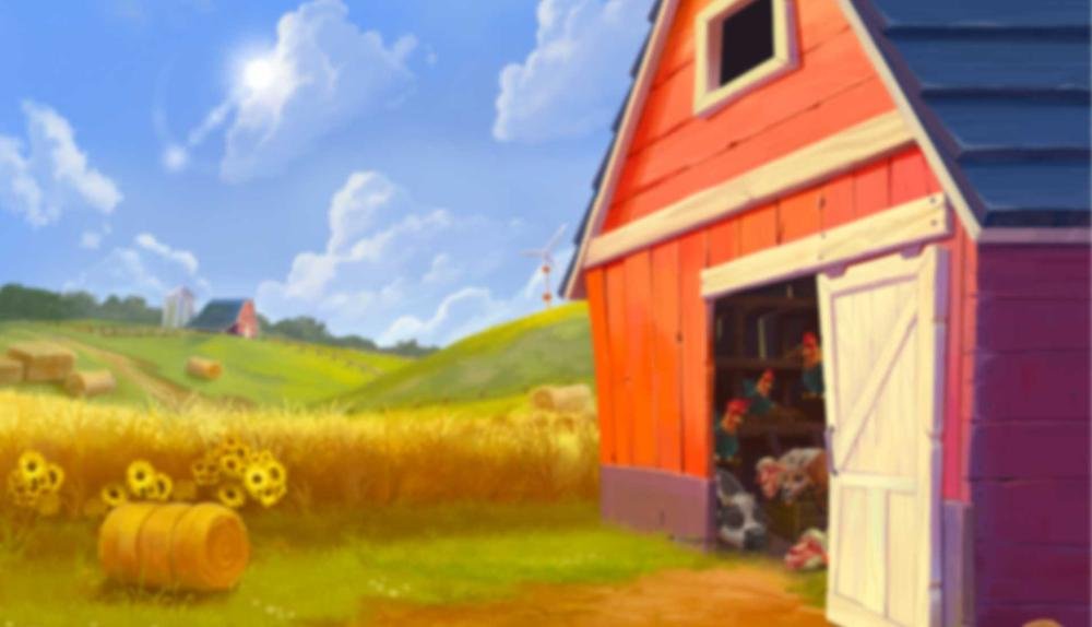 Game Background for Animal Madness by Playn'Go