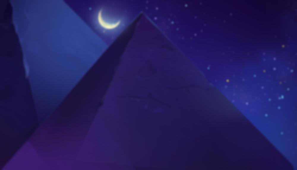 Game Background for Anubis Moon by EvoPlay