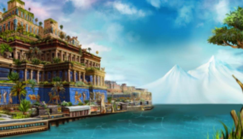 Game Background for Ara the Handsome by 5 men games