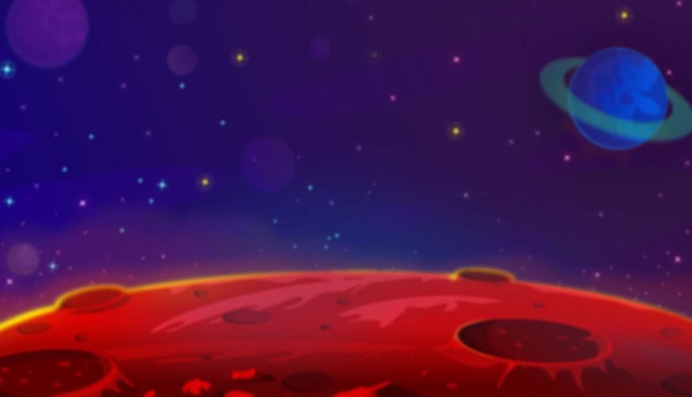 Game Background for Astro Pandas by Booming games