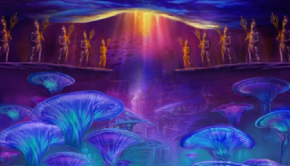 Game Background for Atlantis Rising by SpinPlay Games