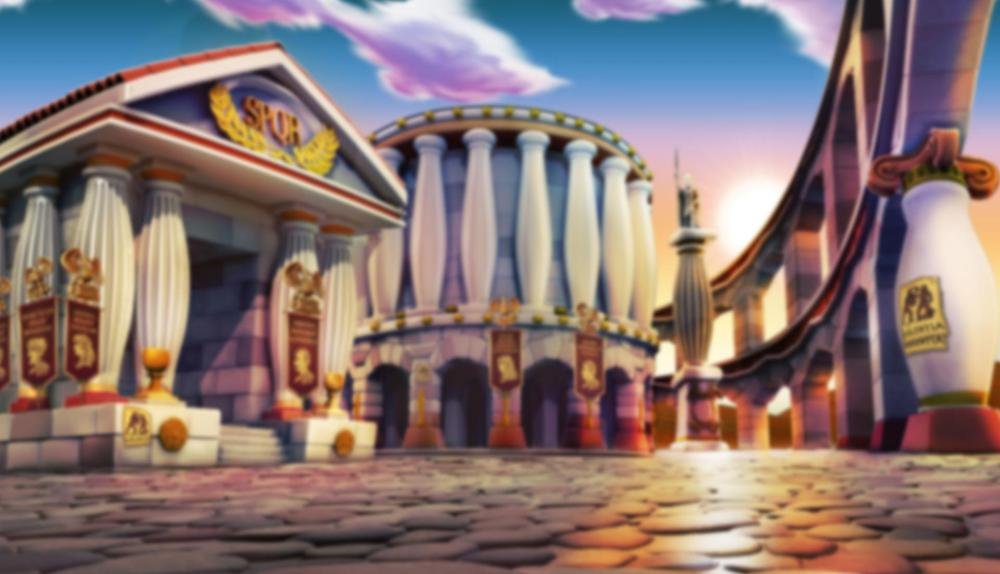 Game Background for Ave Caesar by Leander