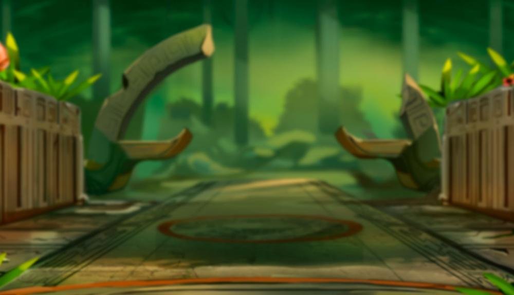 Game Background for Aztec Sun Stone by Mobilots