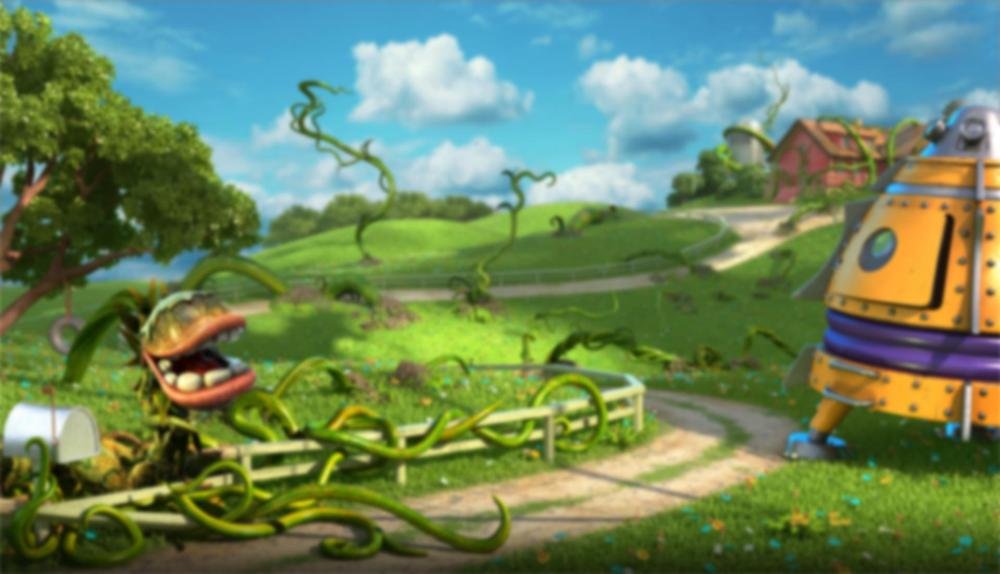 Game Background for Back To Venus by BetSoft