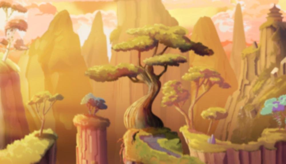 Game Background for Balls of Fury by Leander