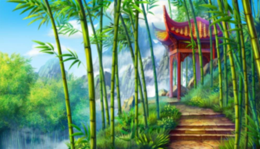 Game Background for Bamboo Rush by BetSoft