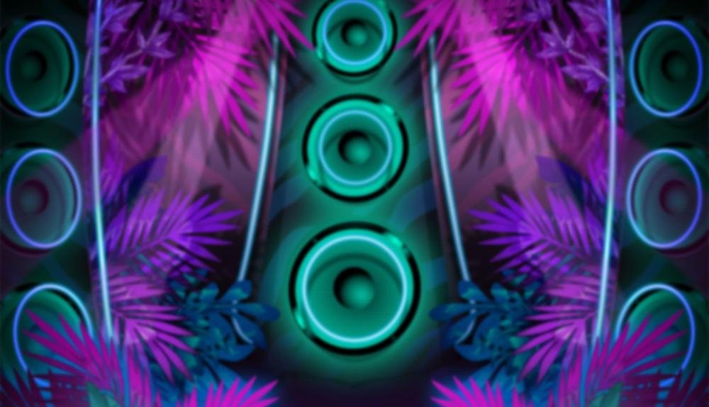 Game Background for Banana Rock by Playn'Go