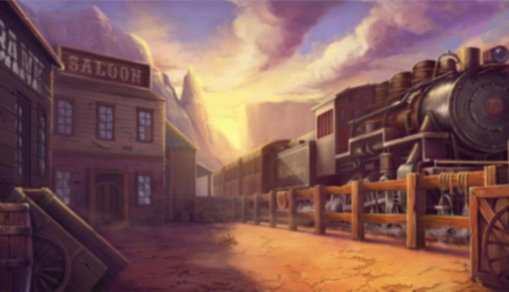 Game Background for Bandits Thunder Link by Stakelogic