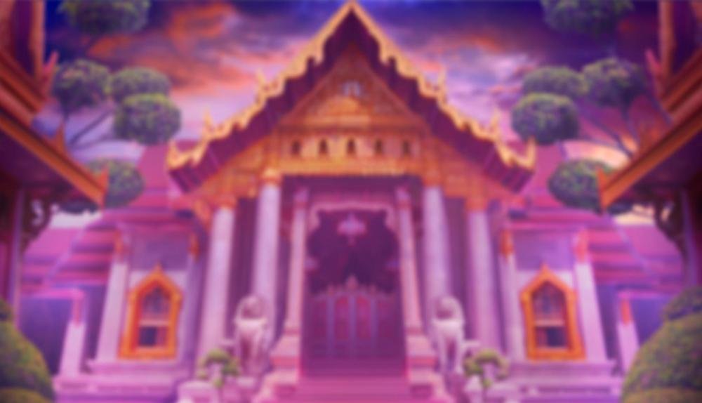 Game Background for Bangkok Dreams Gamble Feature by Kalamba