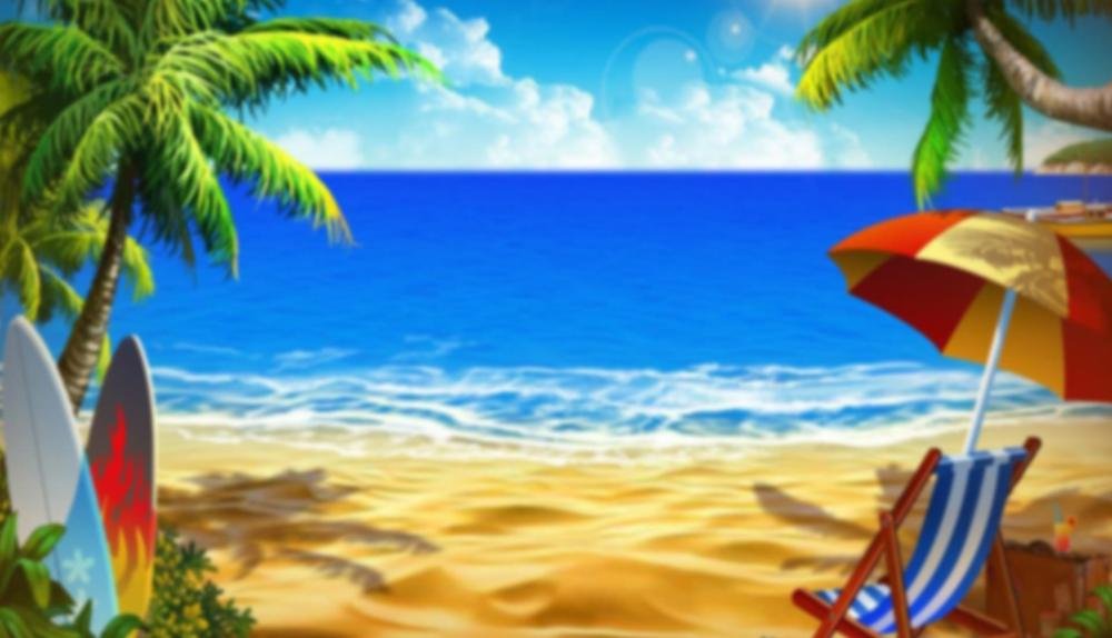 Game Background for Beach Life by EA Gaming