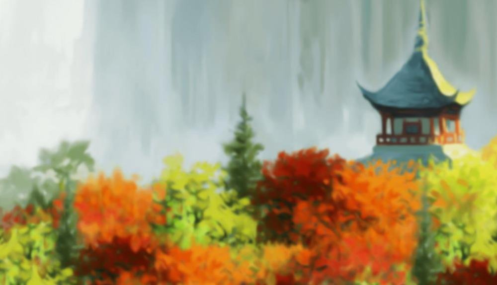 Game Background for Beauty Of The East by GameFish Global