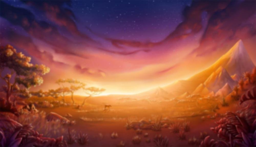 Game Background for Big Cat King Megaways by Blueprint Gaming