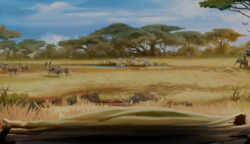 Game Background for Big Game Safari by EA Gaming