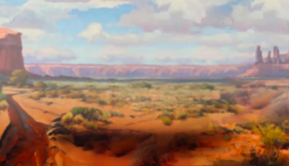 Game Background for Big Wild Buffalo by Belatra