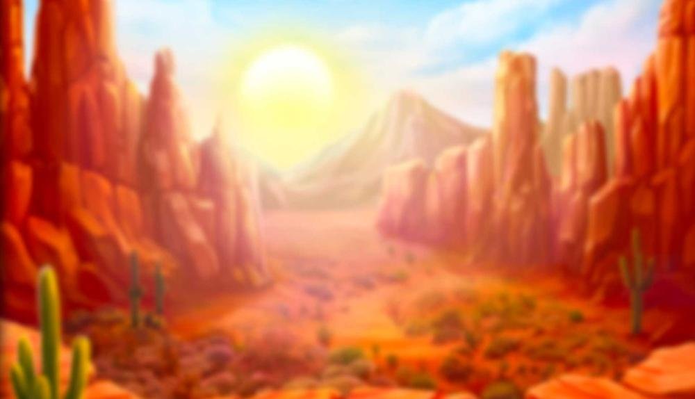 Game Background for Bison Bonanza by Blueprint Gaming