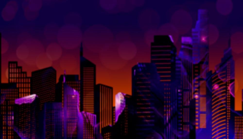 Game Background for Blazing City Night by Wearecasino