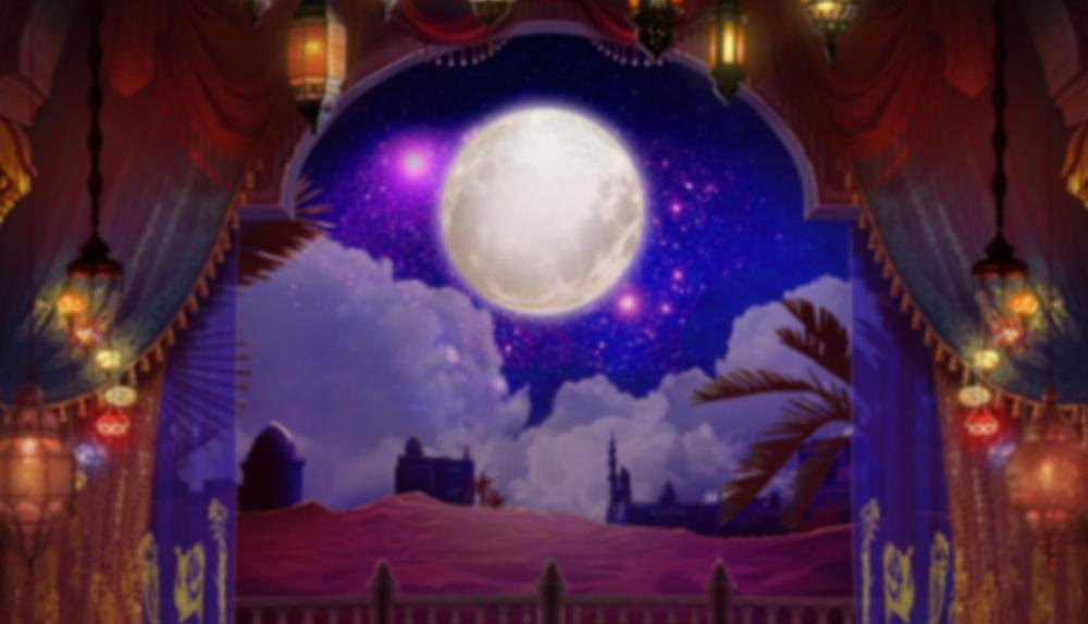 Game Background for Book of 1001 Nights by Leander