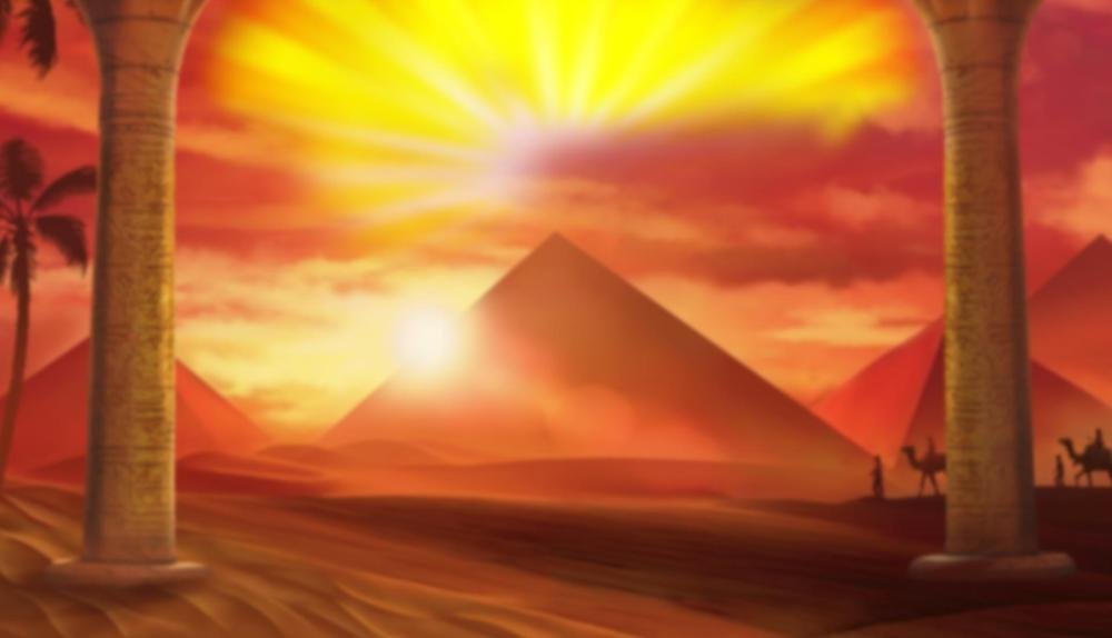 Game Background for Book of Adventure by Stakelogic