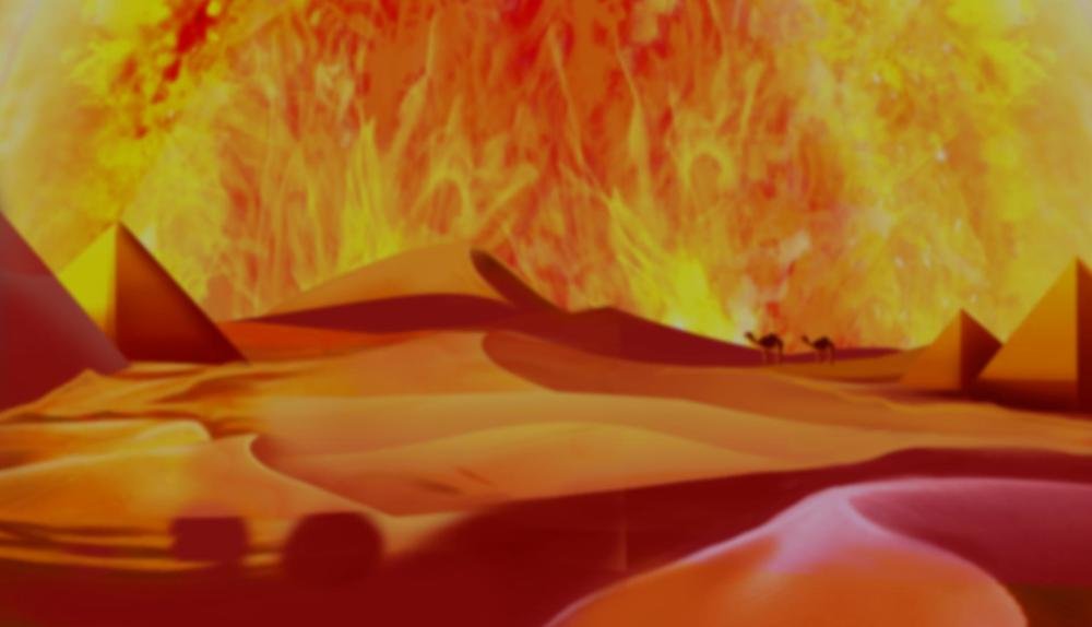 Game Background for Book of Eye by Onlyplay