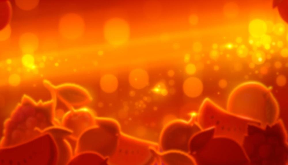 Game Background for Book of Fruits by Amatic