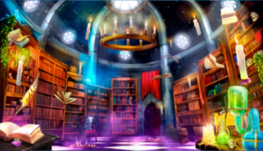 Game Background for Book of Merlin by 1x2