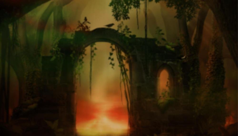 Game Background for Book of Tribes by Spinomenal