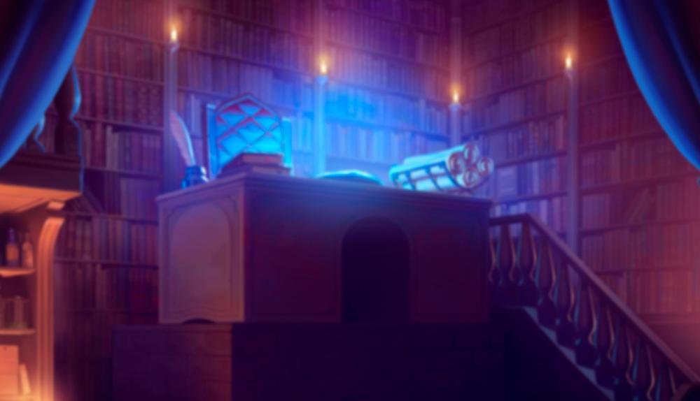 Game Background for Book of Wizard Crystal Chance by Booongo