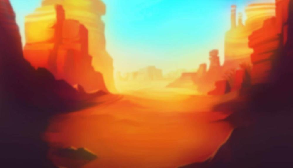 Game Background for Buffalo Boost by Spinmatic