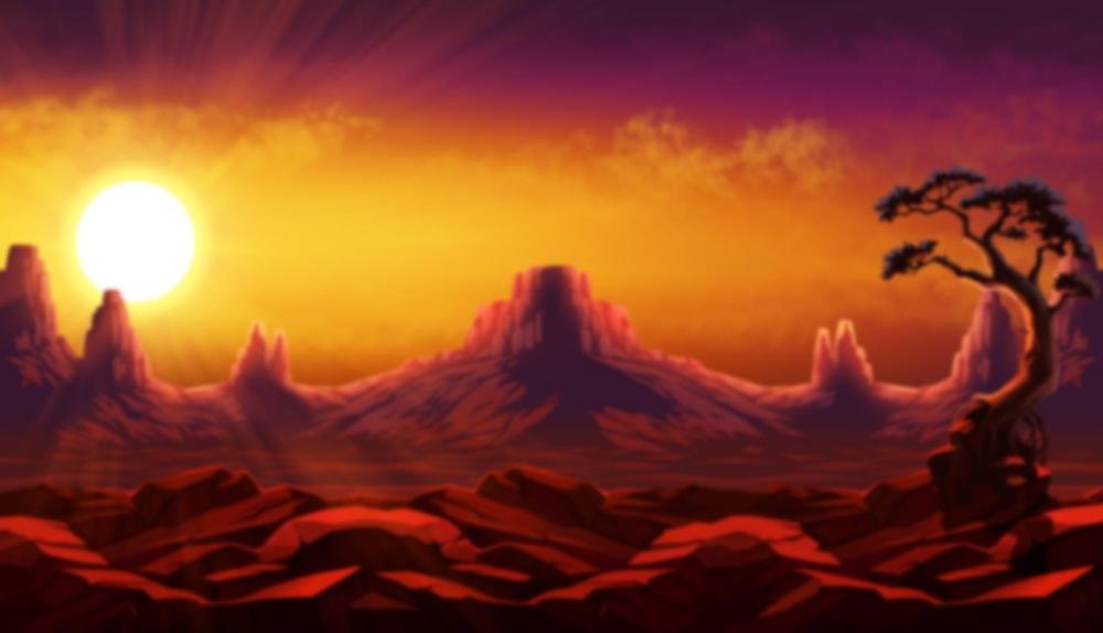 Game Background for Buffalo Rising Megaways by Blueprint Gaming