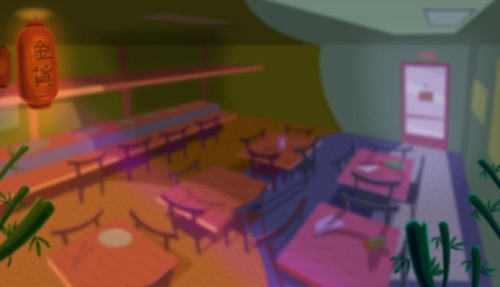 Game Background for Bushi Sushi by Gold Coin Studios