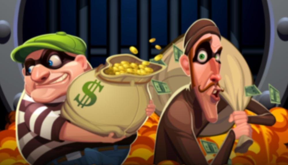 Game Background for Bust The Bank by Microgaming