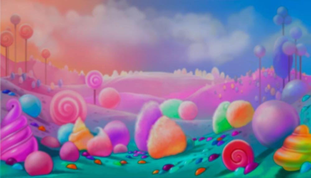 Game Background for Candy Dreams by EvoPlay
