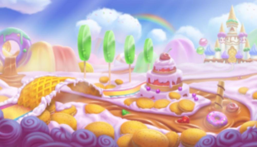 Game Background for Candy Stash by Zillion