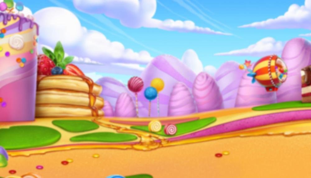 Game Background for Candy Tower by Habanero